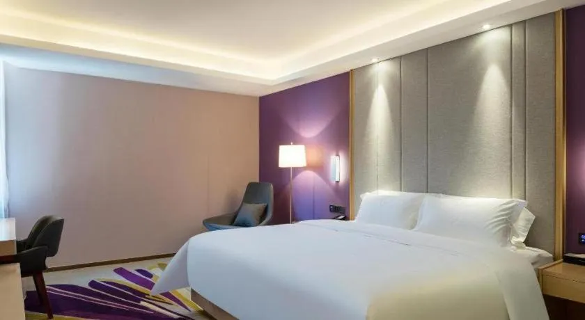 Bed in Lavande Hotel Shanwei Haifeng Fenghuang New City Tianhong Plaza