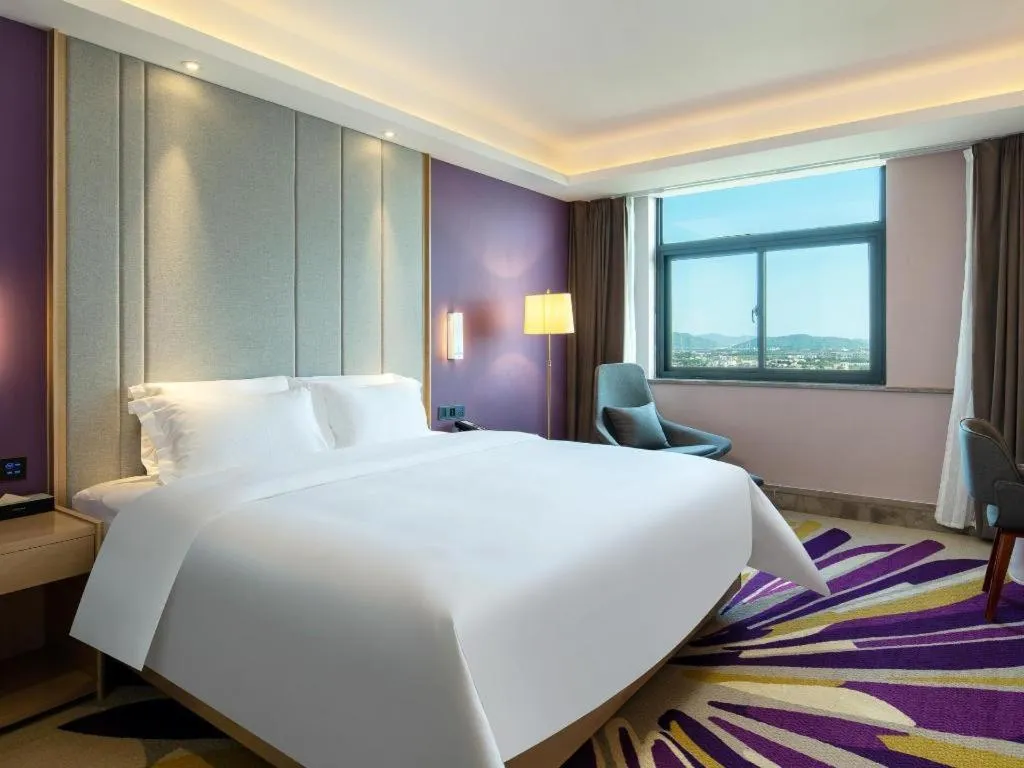 Bed in Lavande Hotel Shanwei Haifeng Fenghuang New City Tianhong Plaza