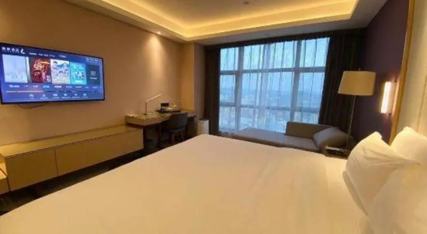 Bed in Lavande Hotel Shanwei Haifeng Fenghuang New City Tianhong Plaza
