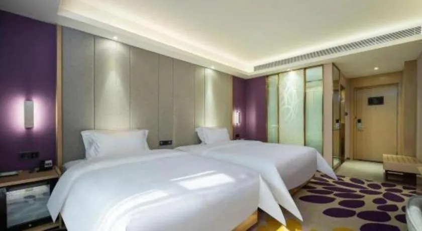 Bed in Lavande Hotel Shanwei Haifeng Fenghuang New City Tianhong Plaza