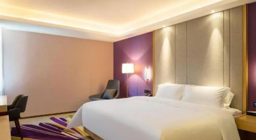 Bed in Lavande Hotel Shanwei Haifeng Fenghuang New City Tianhong Plaza