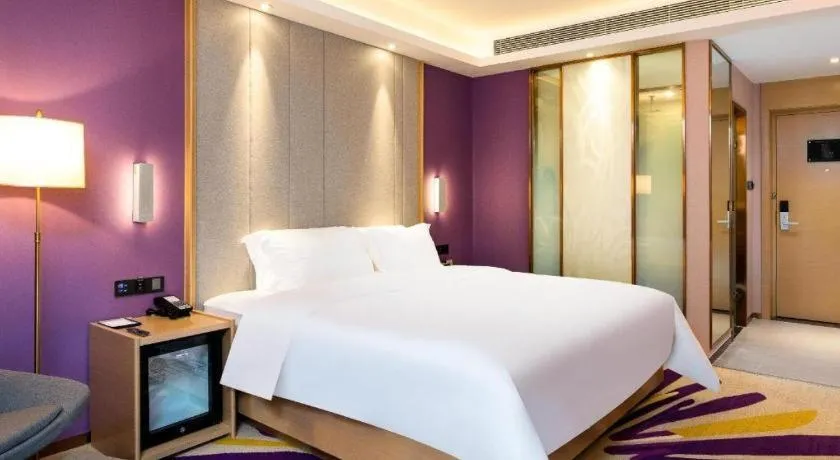 Bed in Lavande Hotel Shanwei Haifeng Fenghuang New City Tianhong Plaza