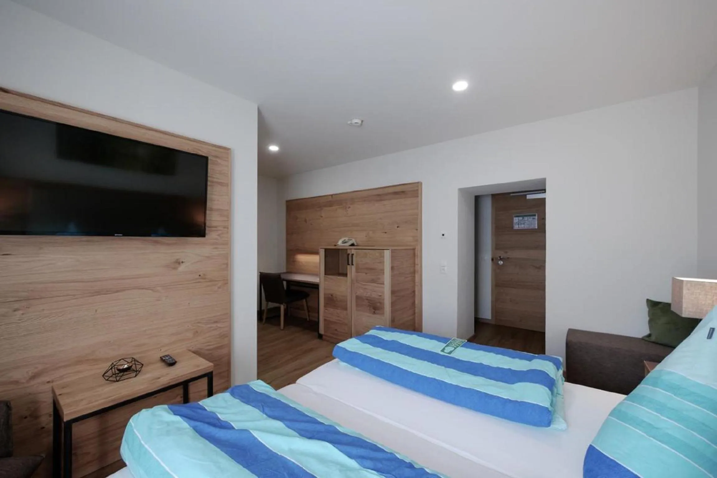 Bed in Landhotel Zum Jägerstöckl