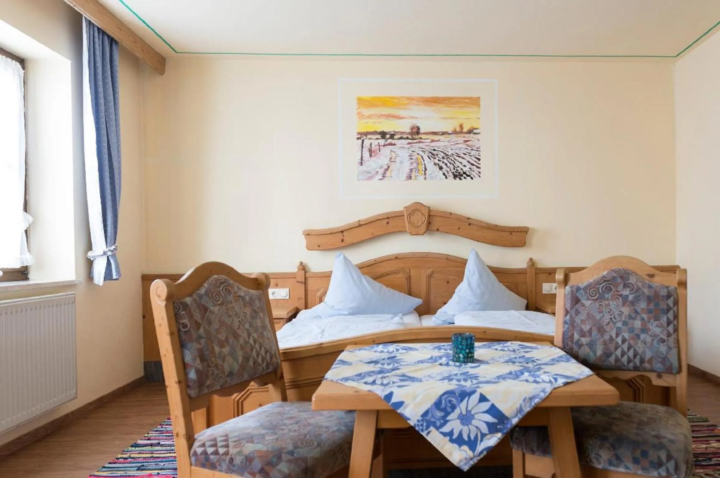 Bed in Landhotel Zum Jägerstöckl