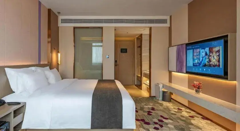 Bed in Lavande Hotel Pingnan Financial Investment Building Bed in Lavande Hotel Pingnan Financial Investment Building