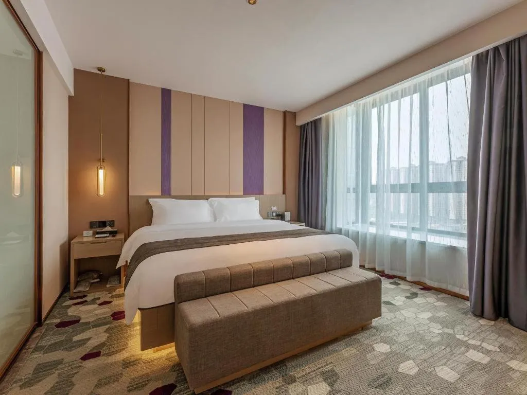 Bed in Lavande Hotel Pingnan Financial Investment Building