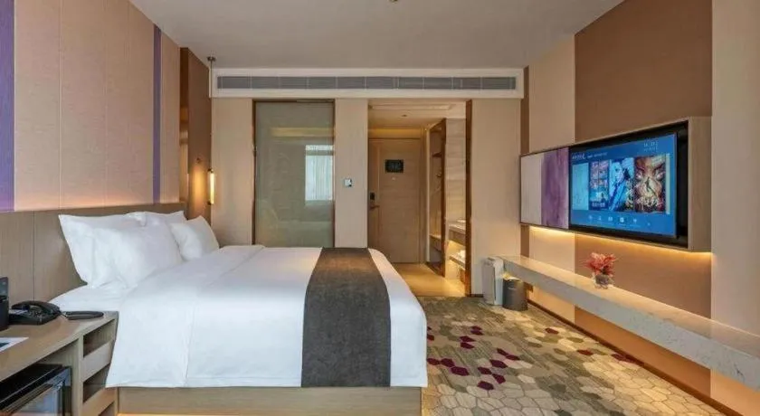 Bed in Lavande Hotel Pingnan Financial Investment Building