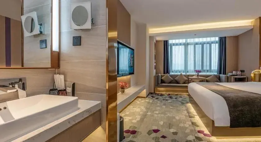 Bed in Lavande Hotel Pingnan Financial Investment Building Bed in Lavande Hotel Pingnan Financial Investment Building