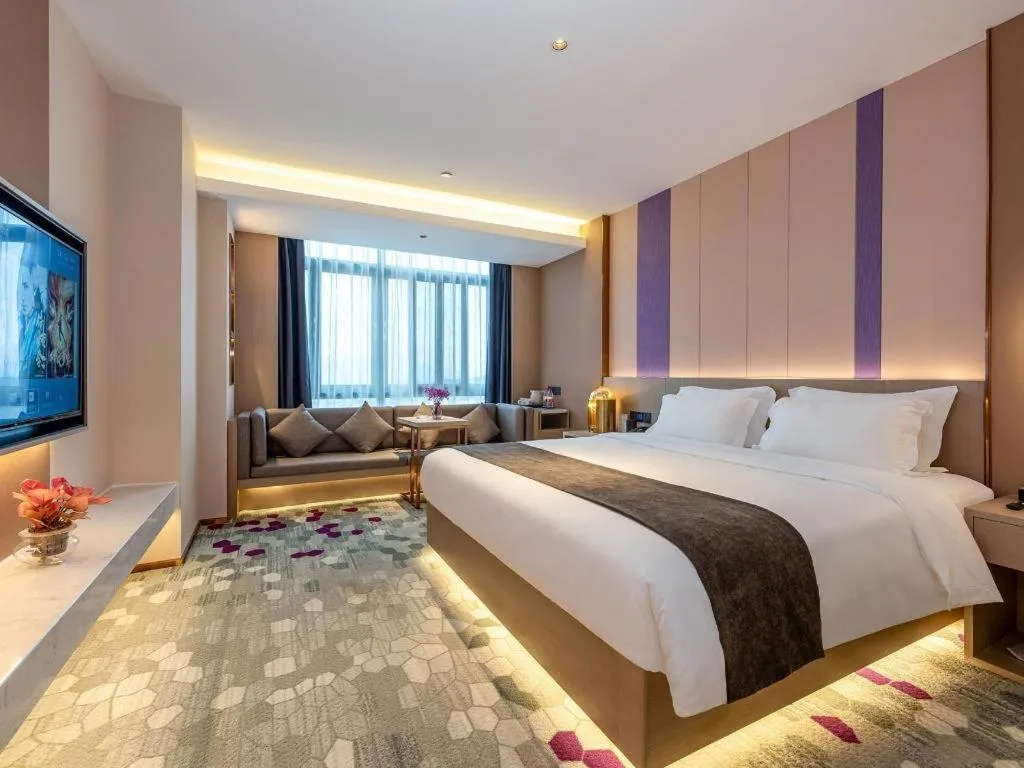 Bed in Lavande Hotel Pingnan Financial Investment Building