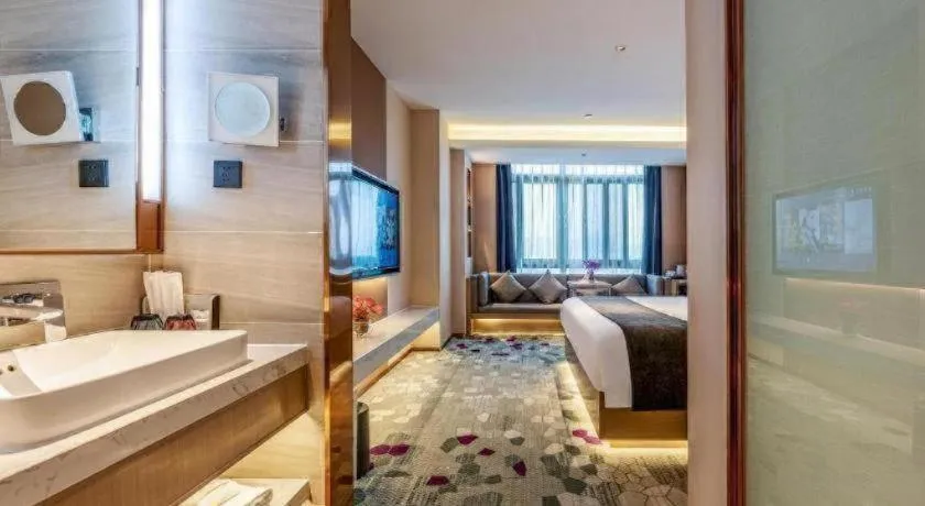 Bed in Lavande Hotel Pingnan Financial Investment Building