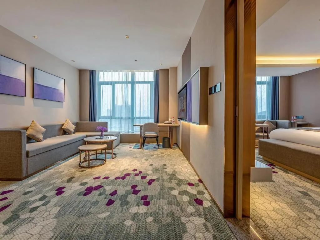 Bed in Lavande Hotel Pingnan Financial Investment Building