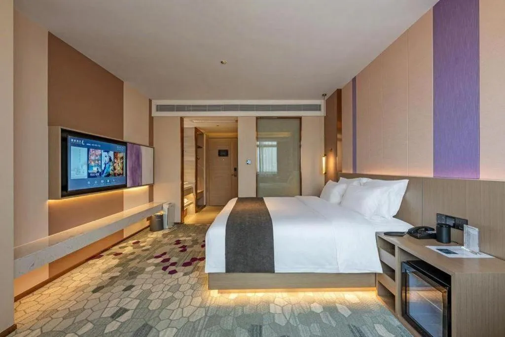 Bed in Lavande Hotel Pingnan Financial Investment Building