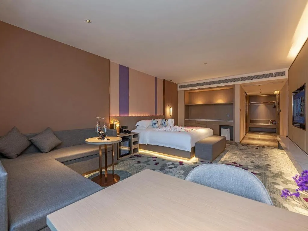 Bed in Lavande Hotel Pingnan Financial Investment Building