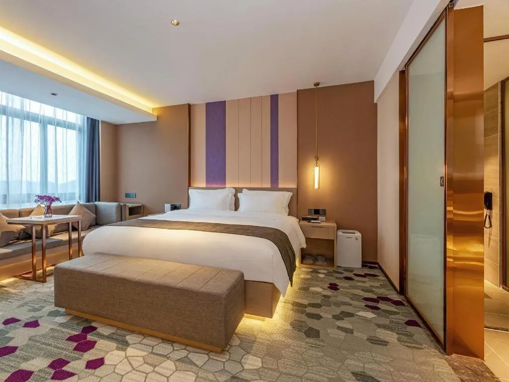 Bed in Lavande Hotel Pingnan Financial Investment Building