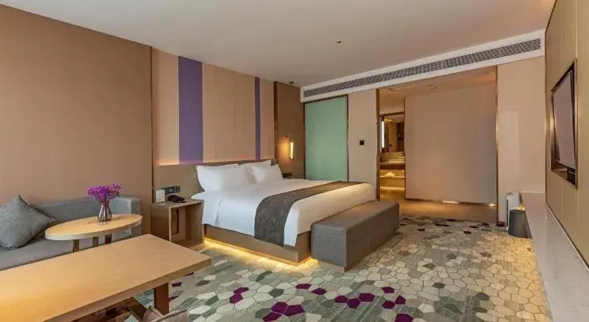 Bed in Lavande Hotel Pingnan Financial Investment Building Bed in Lavande Hotel Pingnan Financial Investment Building