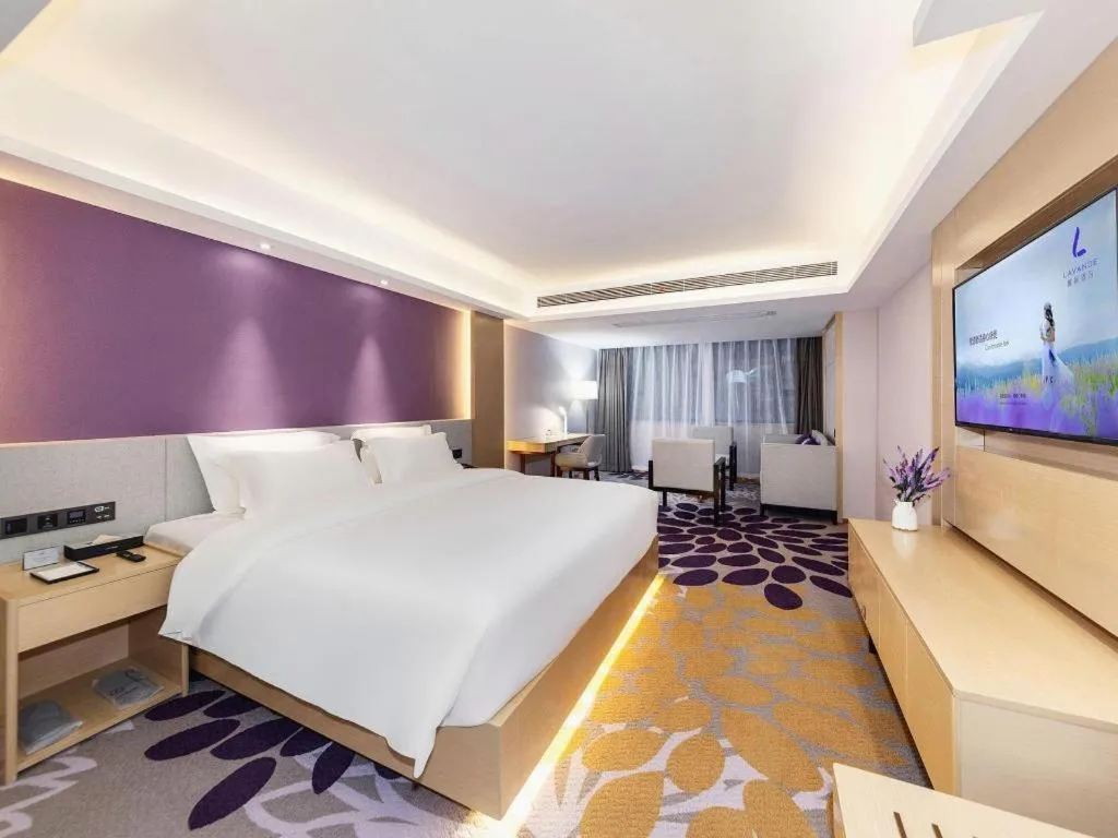 Bed in Lavande Hotel Hengyang Nayue Hengshan Scenic Area