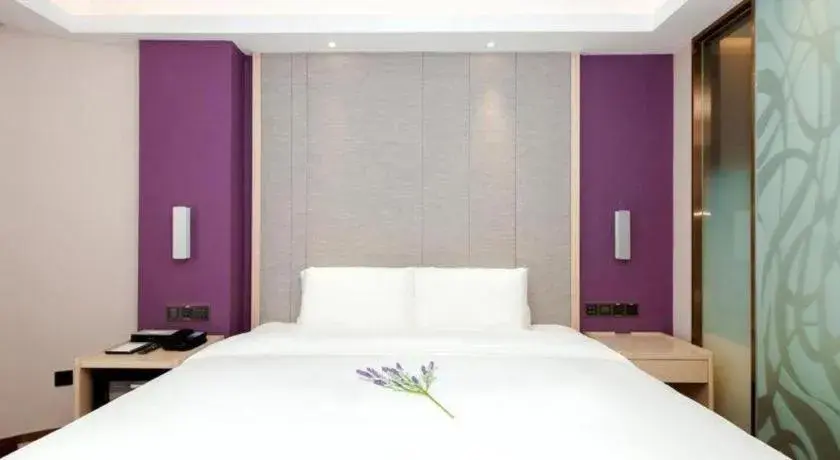 Bed in Lavande Hotel Yantai Laiyang City Center Bed in Lavande Hotel Yantai Laiyang City Center