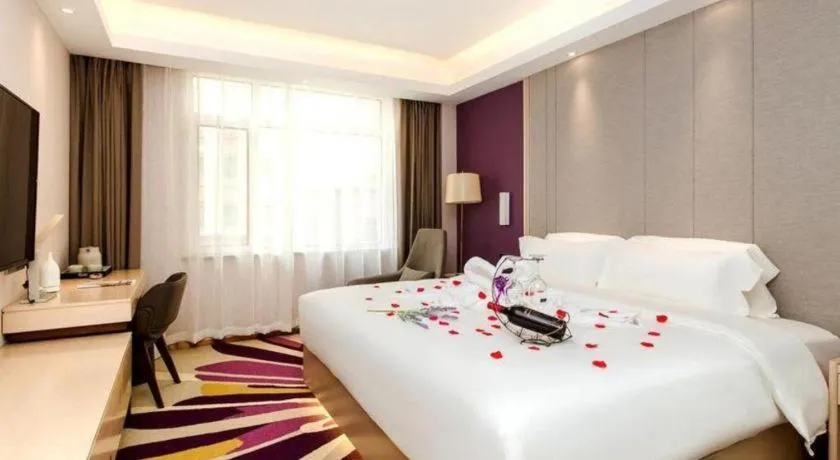 Bed in Lavande Hotel Yantai Laiyang City Center
