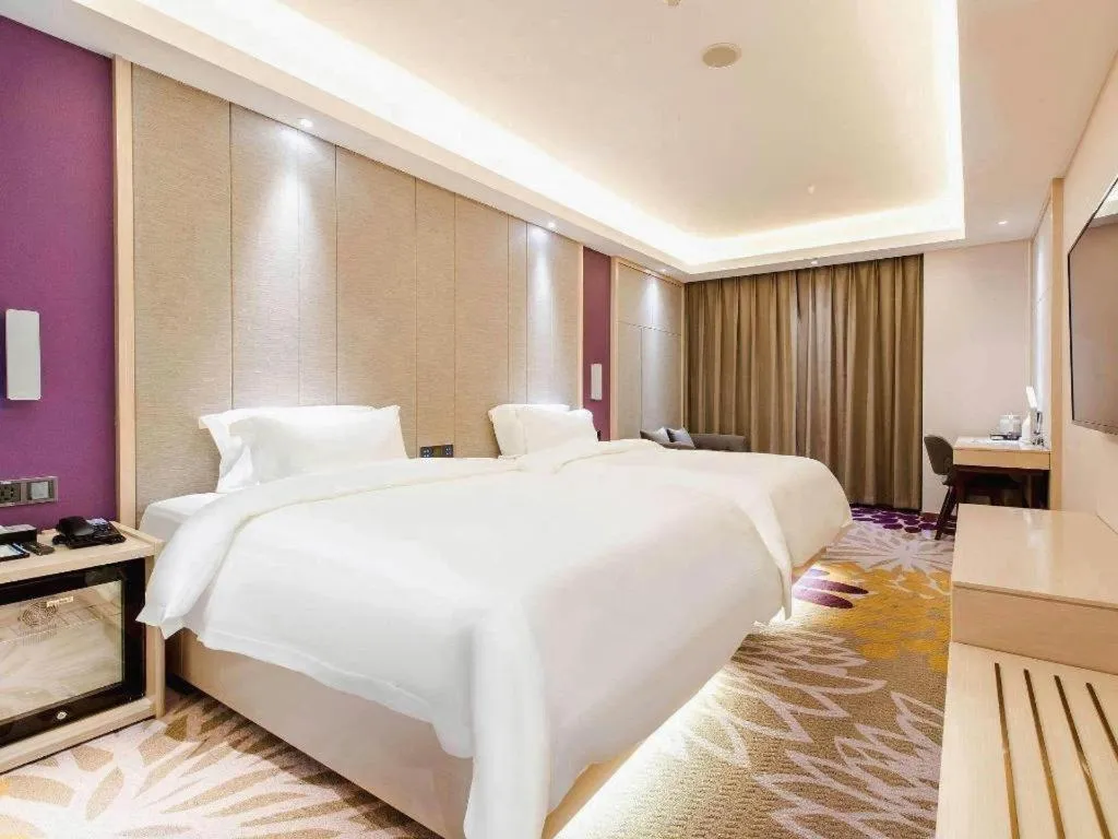 Bed in Lavande Hotel Yantai Laiyang City Center