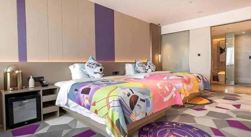 Bed in Lavande Hotel Bengbu Wanda Nanxiang Plaza