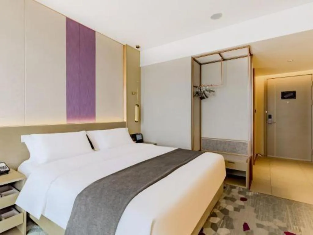 Bed in Lavande Hotel Bengbu Wanda Nanxiang Plaza