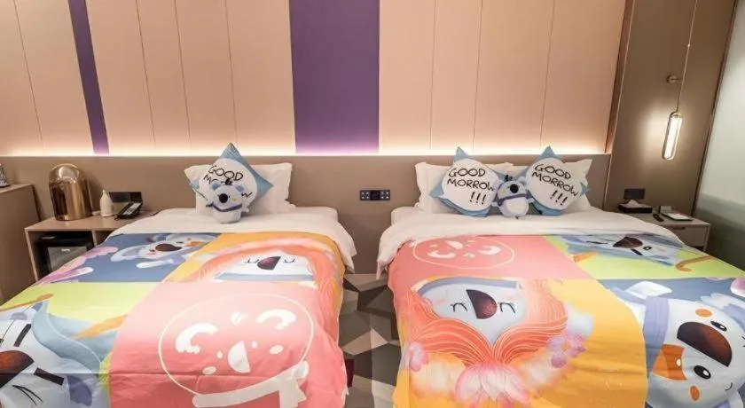 Bed in Lavande Hotel Bengbu Wanda Nanxiang Plaza