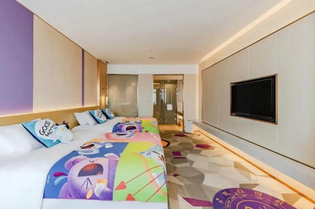 Bed in Lavande Hotel Bengbu Wanda Nanxiang Plaza