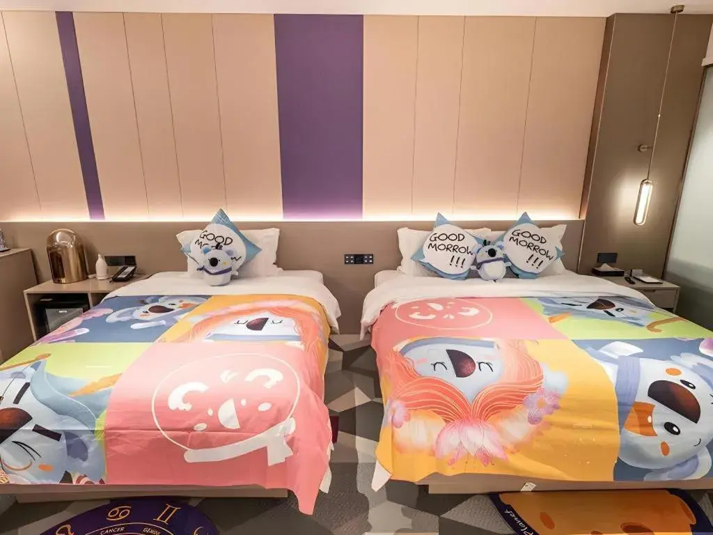 Bed in Lavande Hotel Bengbu Wanda Nanxiang Plaza Bed in Lavande Hotel Bengbu Wanda Nanxiang Plaza