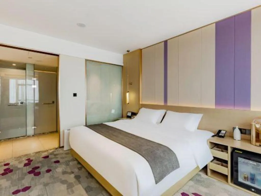 Bed in Lavande Hotel Bengbu Wanda Nanxiang Plaza