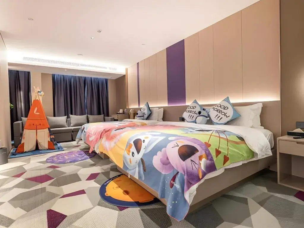 Bed in Lavande Hotel Bengbu Wanda Nanxiang Plaza Bed in Lavande Hotel Bengbu Wanda Nanxiang Plaza