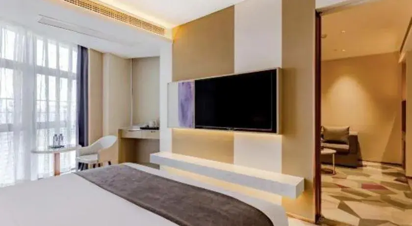 Bed in Lavande Hotel Bengbu Wanda Nanxiang Plaza Bed in Lavande Hotel Bengbu Wanda Nanxiang Plaza