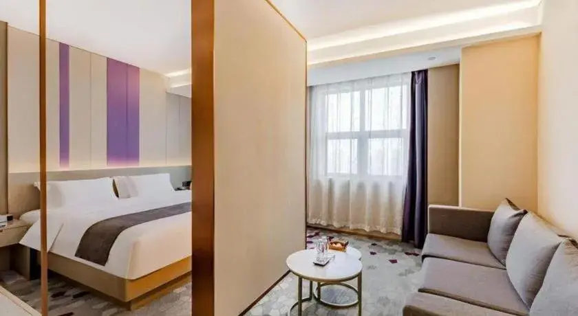 Bed in Lavande Hotel Bengbu Wanda Nanxiang Plaza Bed in Lavande Hotel Bengbu Wanda Nanxiang Plaza