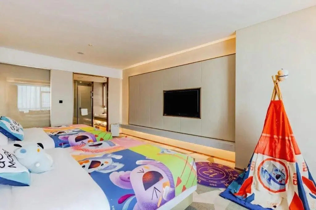 Bed in Lavande Hotel Bengbu Wanda Nanxiang Plaza