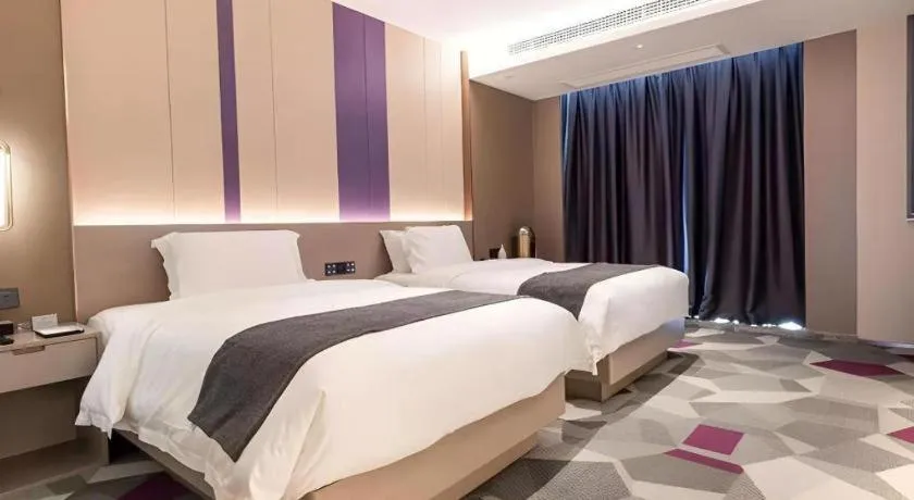 Bed in Lavande Hotel Bengbu Wanda Nanxiang Plaza