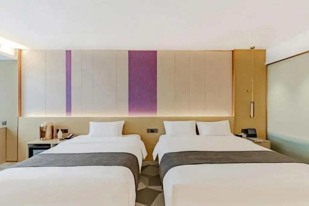 Bed in Lavande Hotel Bengbu Wanda Nanxiang Plaza