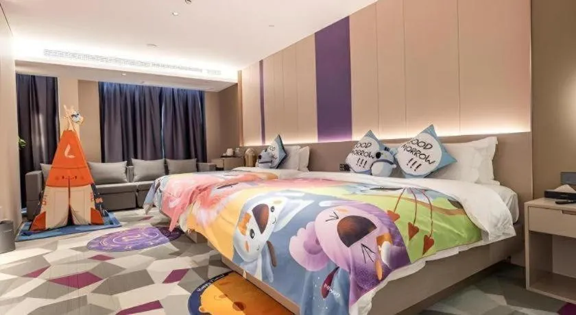 Bed in Lavande Hotel Bengbu Wanda Nanxiang Plaza