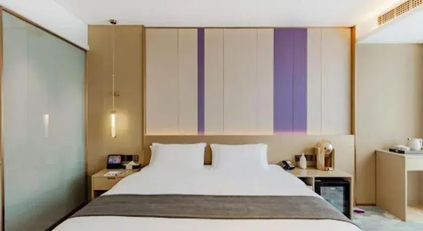 Bed in Lavande Hotel Bengbu Wanda Nanxiang Plaza Bed in Lavande Hotel Bengbu Wanda Nanxiang Plaza