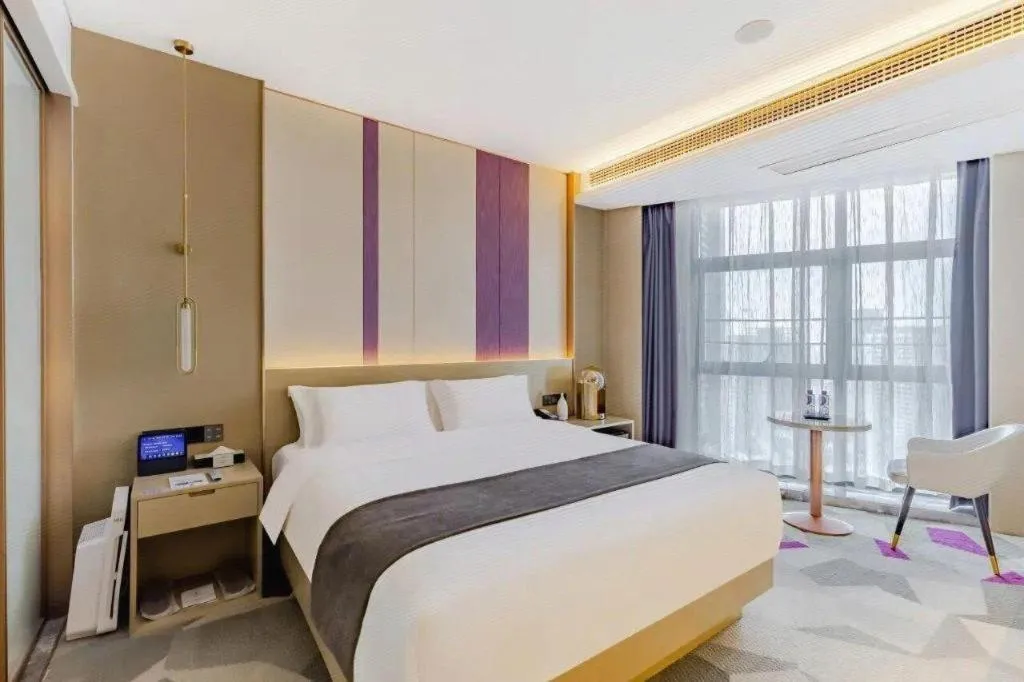 Bed in Lavande Hotel Bengbu Wanda Nanxiang Plaza