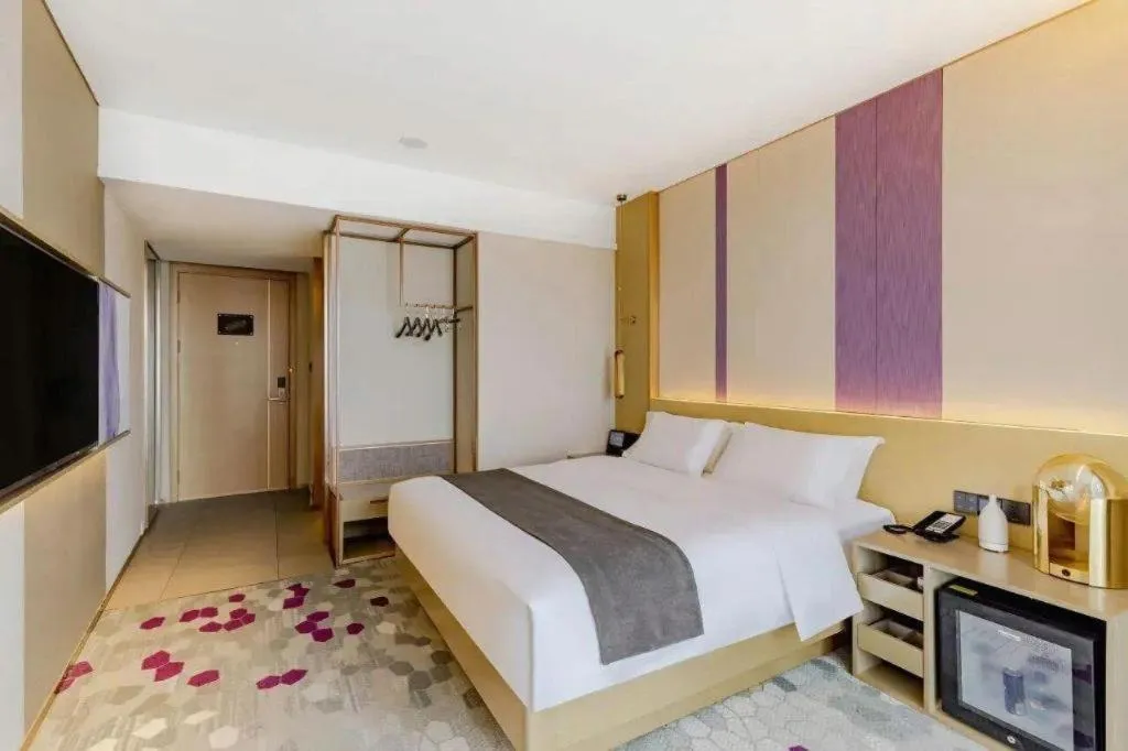 Bed in Lavande Hotel Bengbu Wanda Nanxiang Plaza