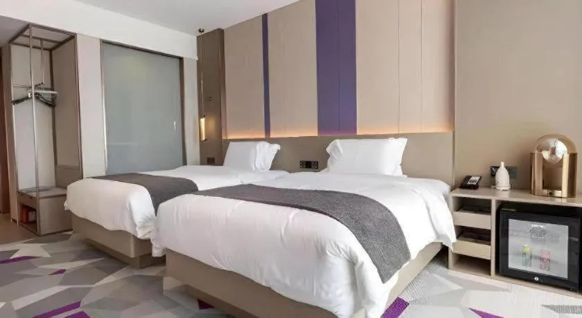 Bed in Lavande Hotel Bengbu Wanda Nanxiang Plaza