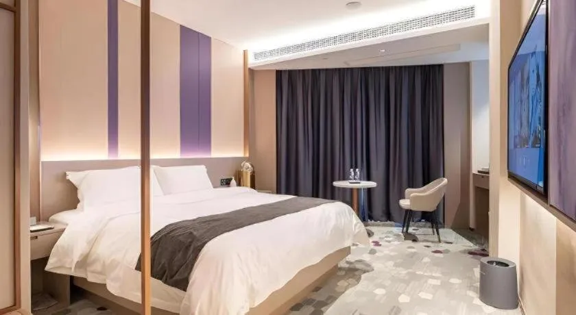 Bed in Lavande Hotel Bengbu Wanda Nanxiang Plaza