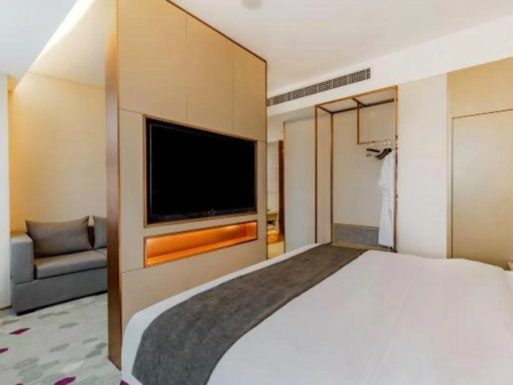 Bed in Lavande Hotel Bengbu Wanda Nanxiang Plaza