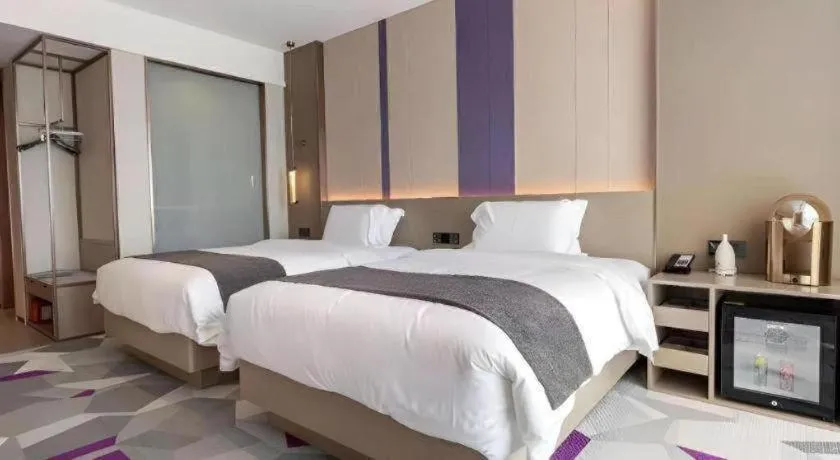 Bed in Lavande Hotel Bengbu Wanda Nanxiang Plaza