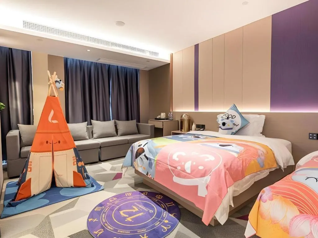 Bed in Lavande Hotel Bengbu Wanda Nanxiang Plaza