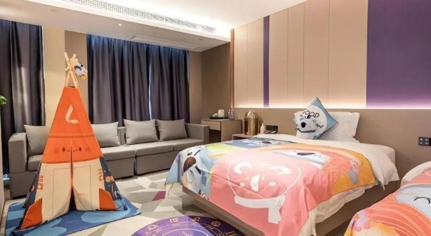 Bed in Lavande Hotel Bengbu Wanda Nanxiang Plaza