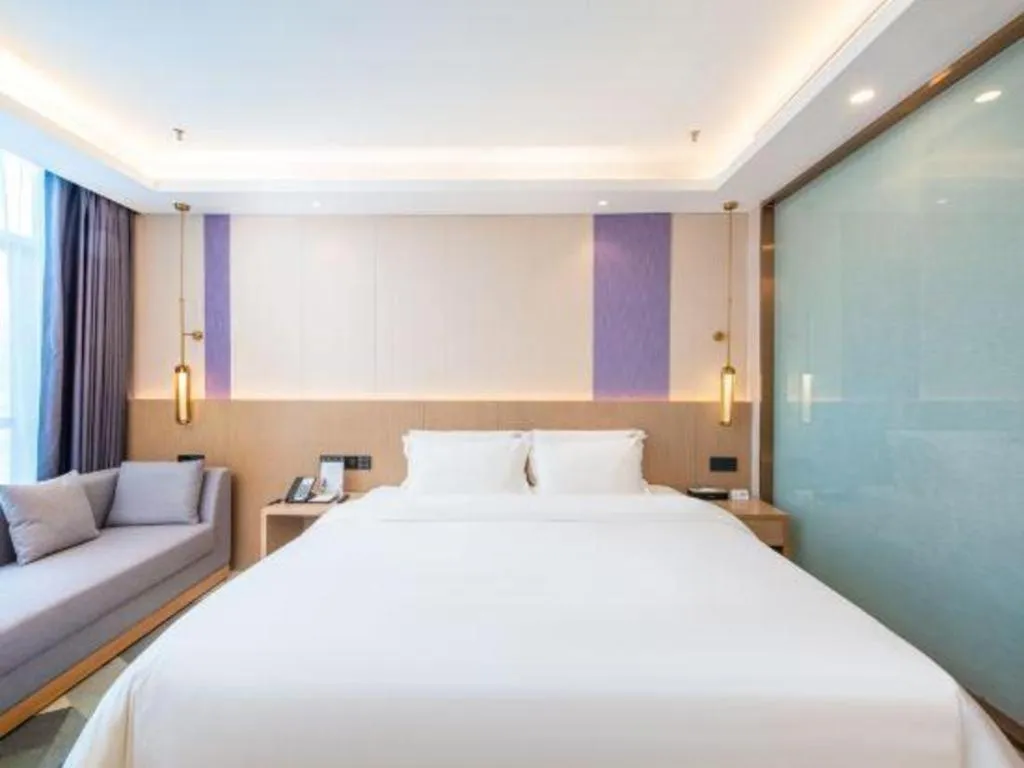 Bed in Lavande Hotel Foshan Shunde Daliang Qinghuiyuan Shihu Road