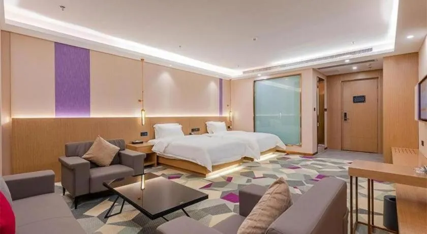 Bed in Lavande Hotel Foshan Shunde Daliang Qinghuiyuan Shihu Road