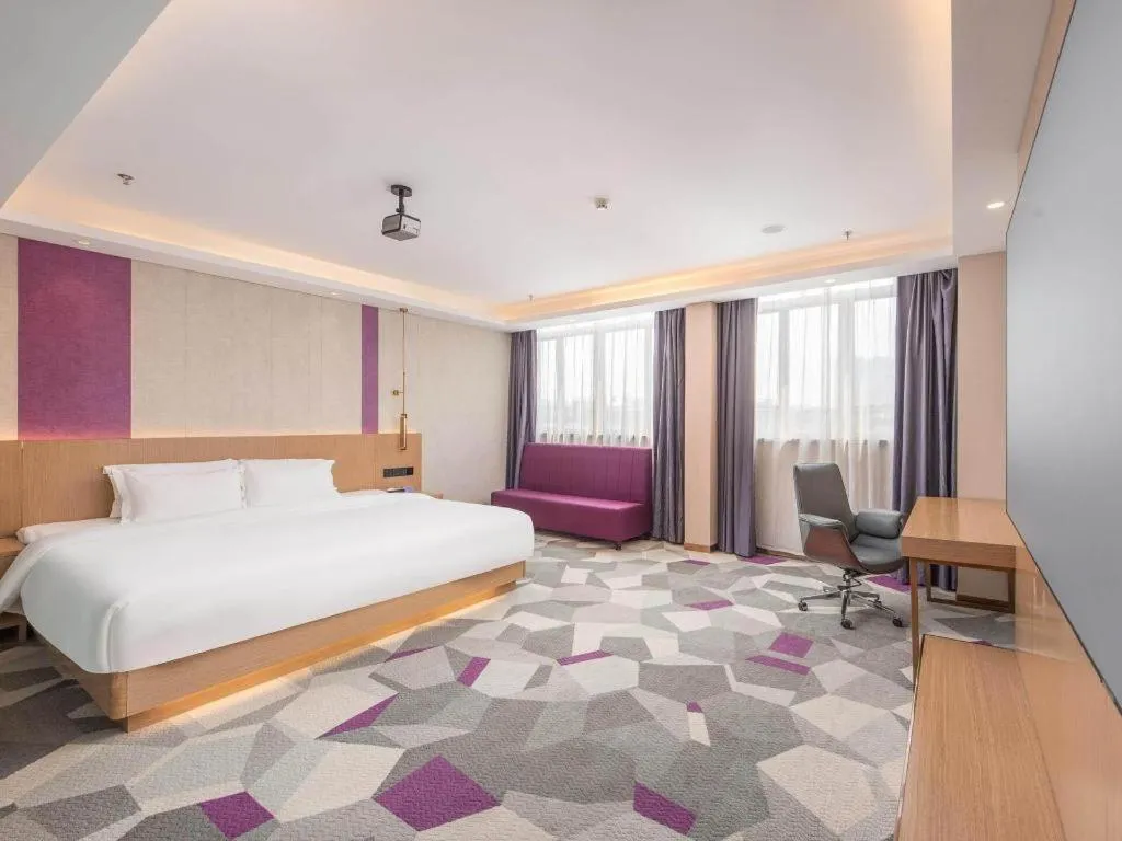 Bed in Lavande Hotel Foshan Shunde Daliang Qinghuiyuan Shihu Road