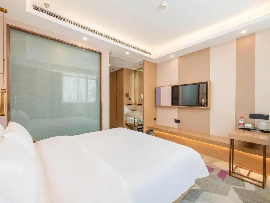 Bed in Lavande Hotel Foshan Shunde Daliang Qinghuiyuan Shihu Road