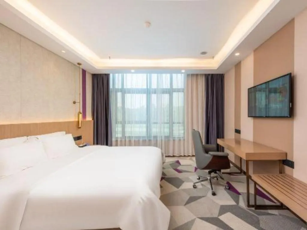 Bed in Lavande Hotel Foshan Shunde Daliang Qinghuiyuan Shihu Road